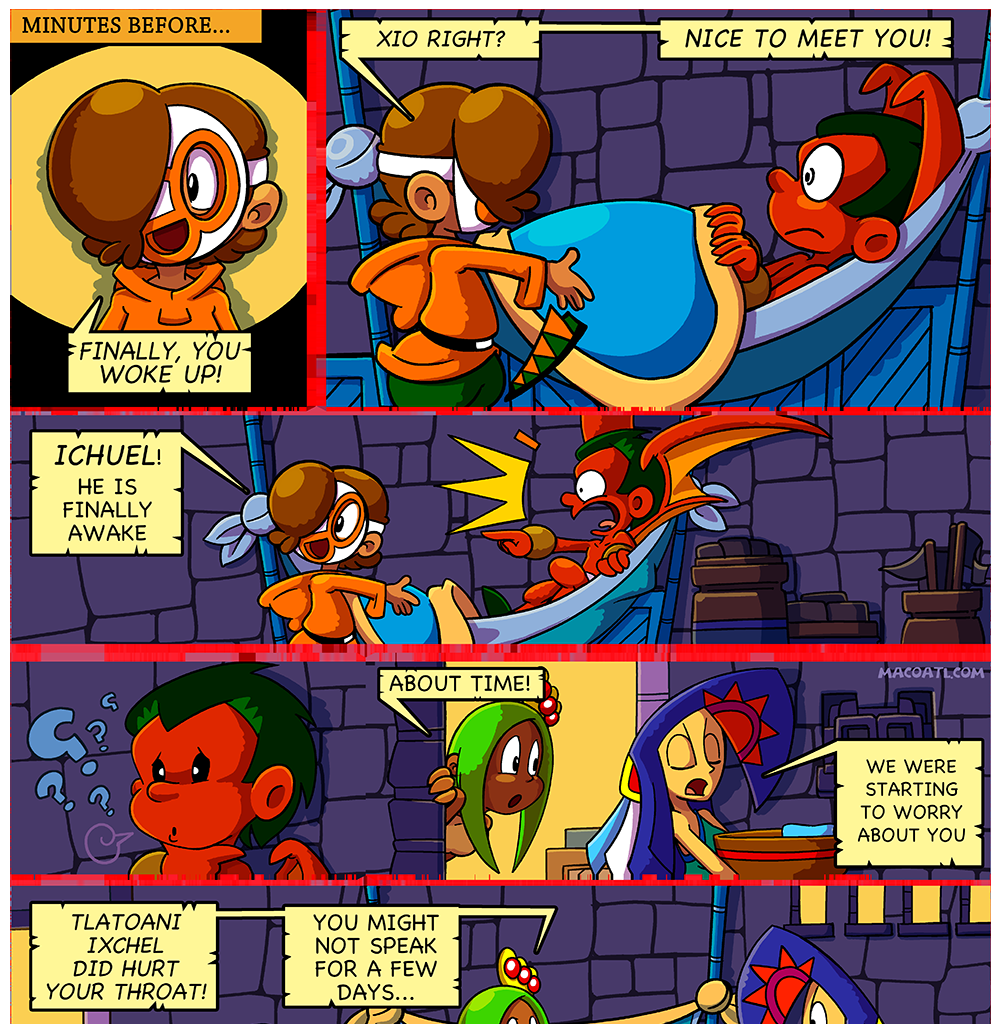 Macoatl - Episode 148, Page 1: The Pitayo 53